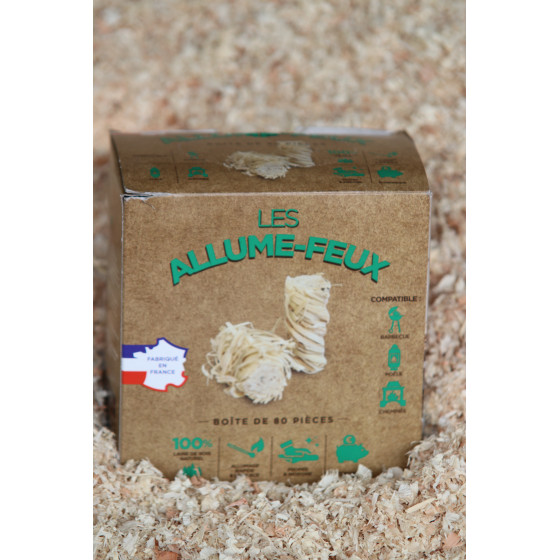 Allume feux - boite de 80...